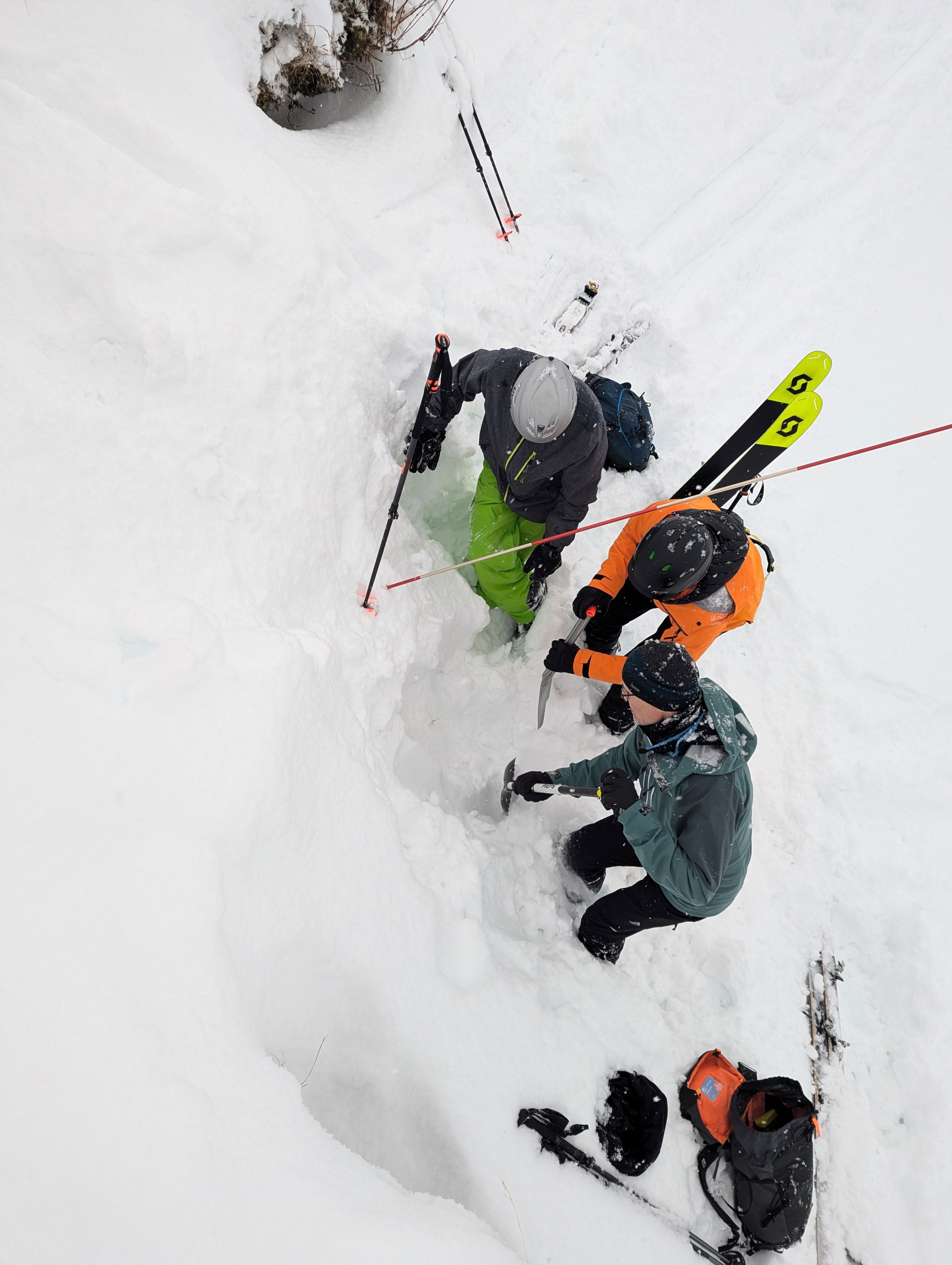 Einführungskurs mit Ski