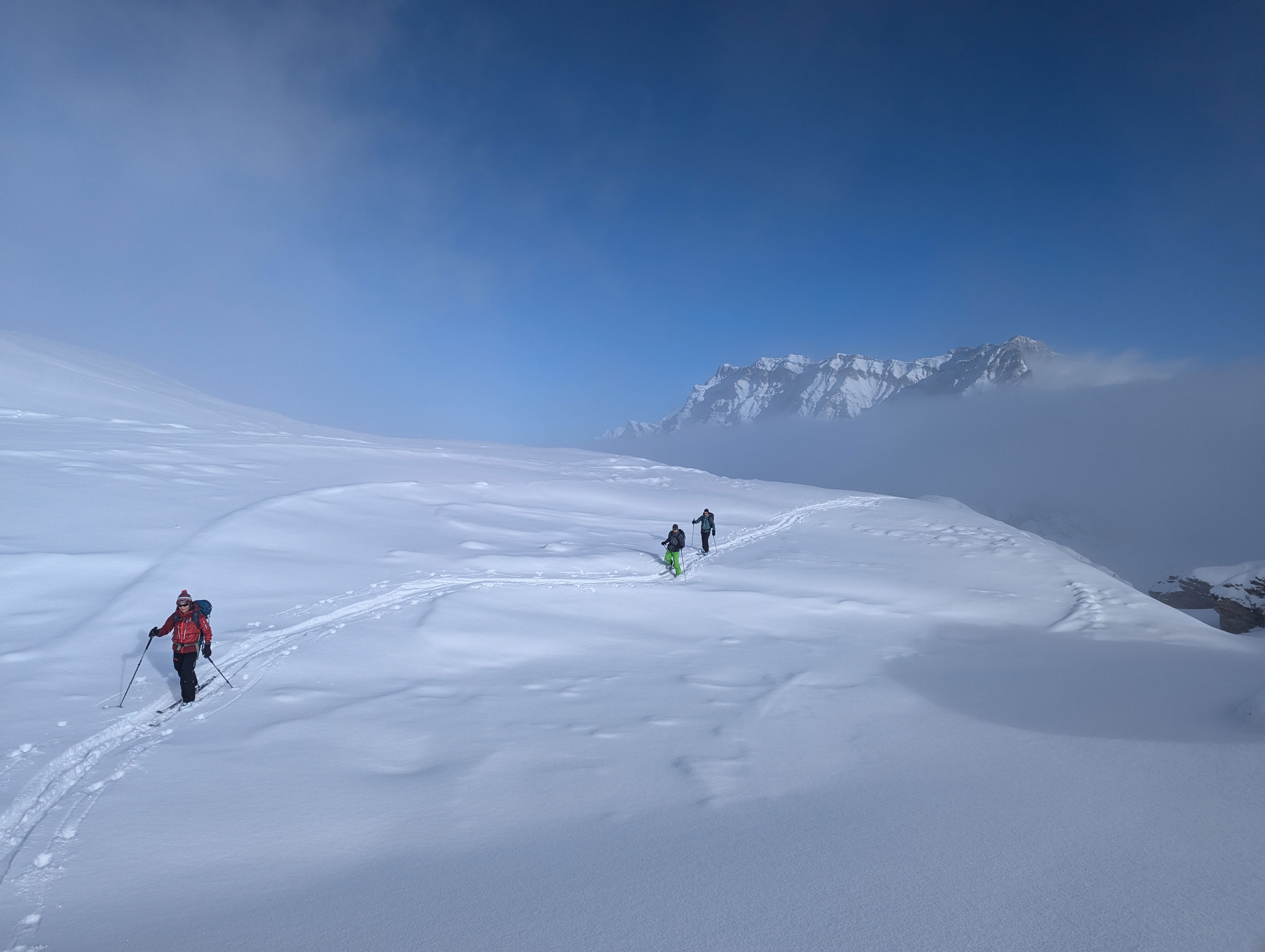 Einführungskurs mit Ski