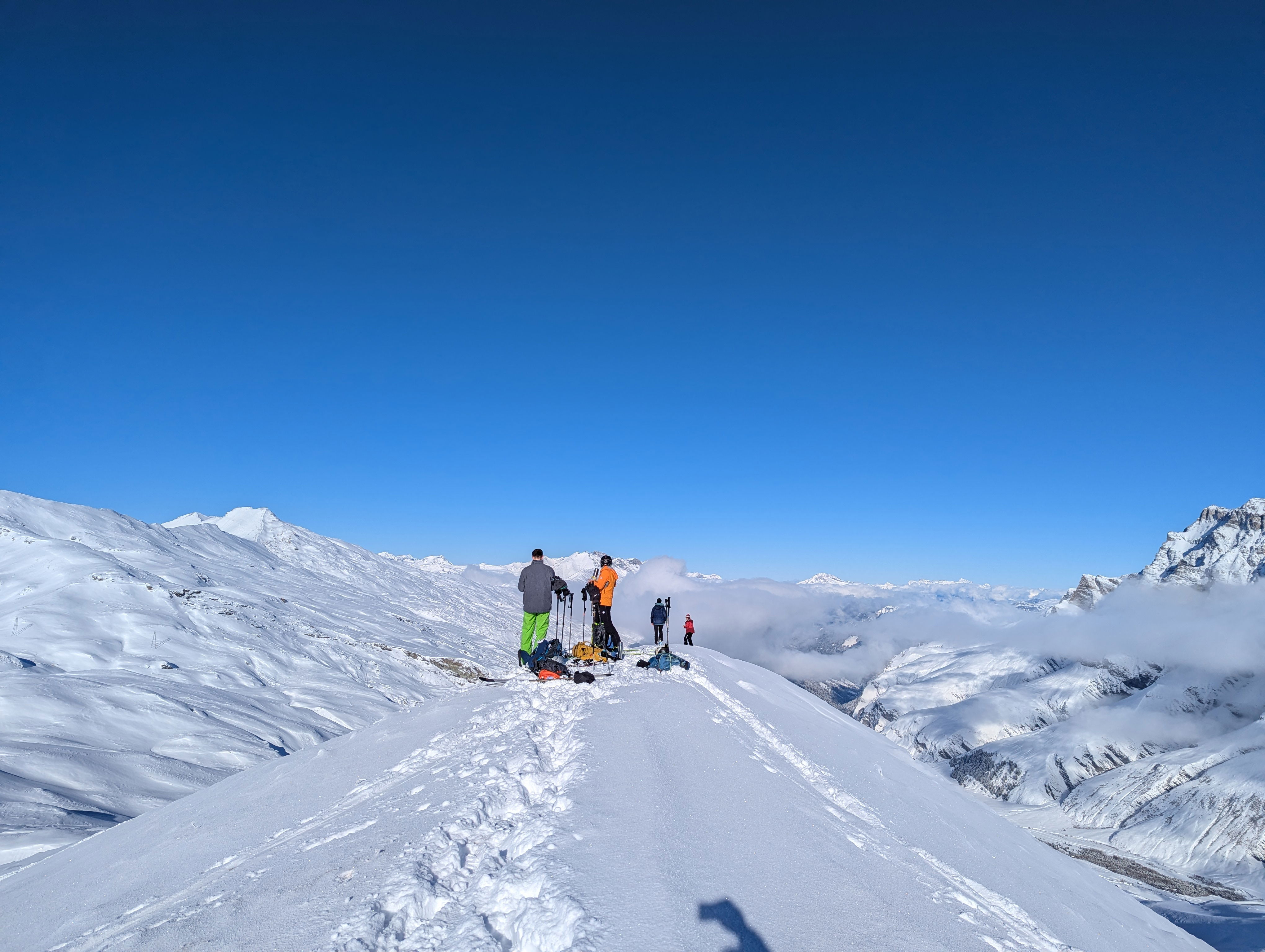 Einführungskurs mit Ski