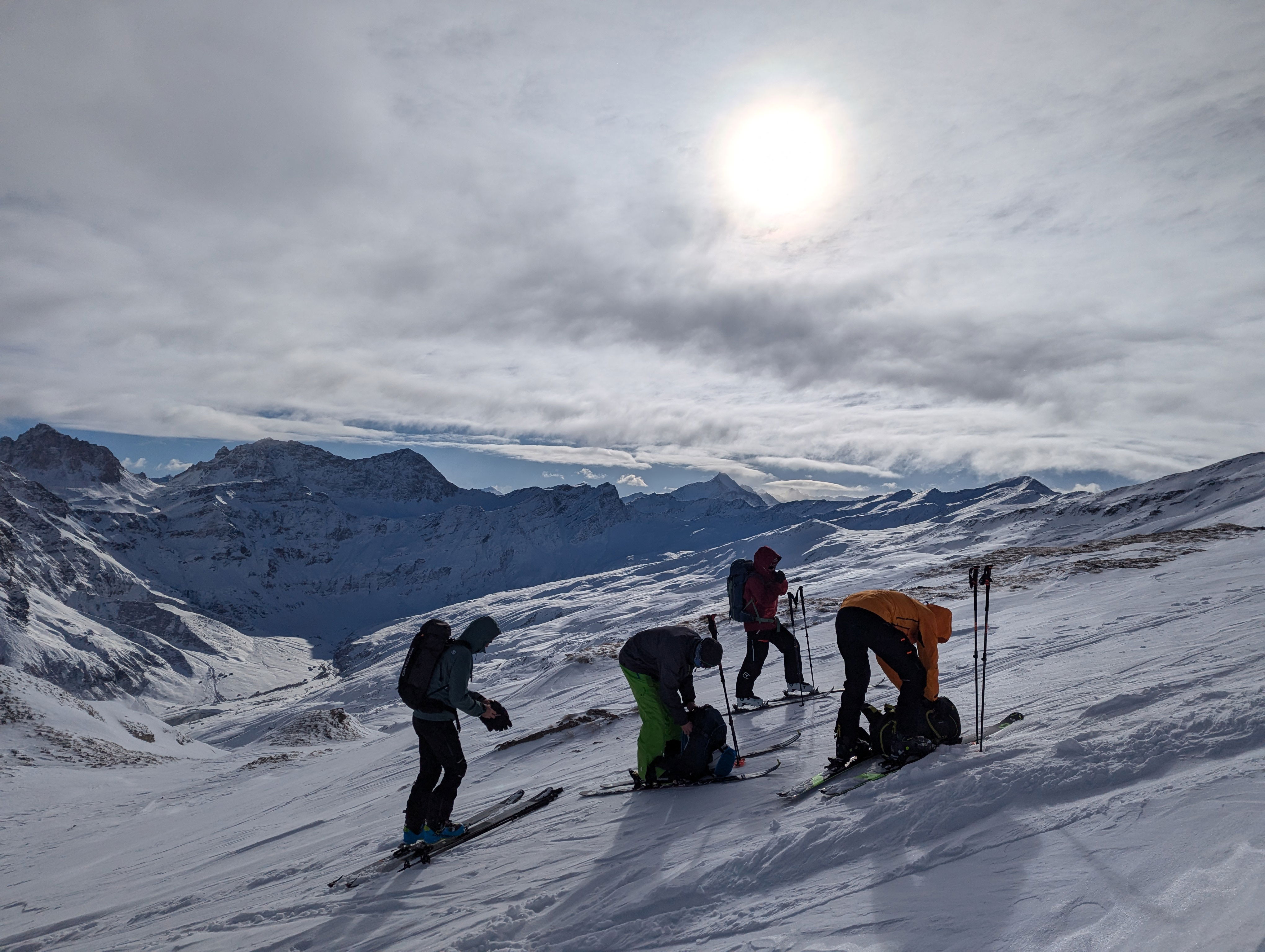 Einführungskurs mit Ski