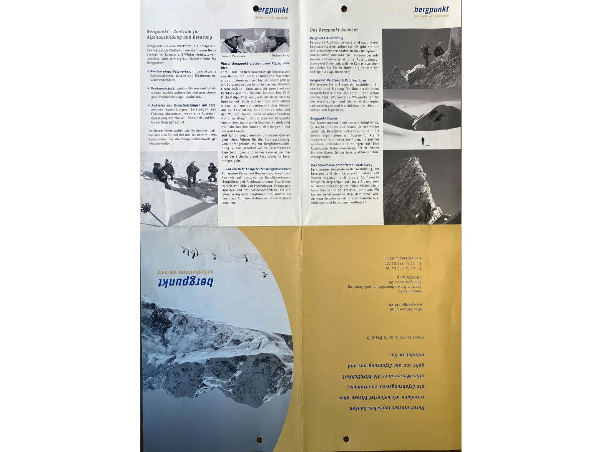 bergpunkt Flyer 2000