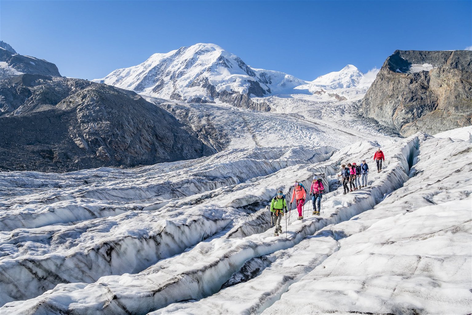 Gletscher- und Alpintrekkings - Bergpunkt