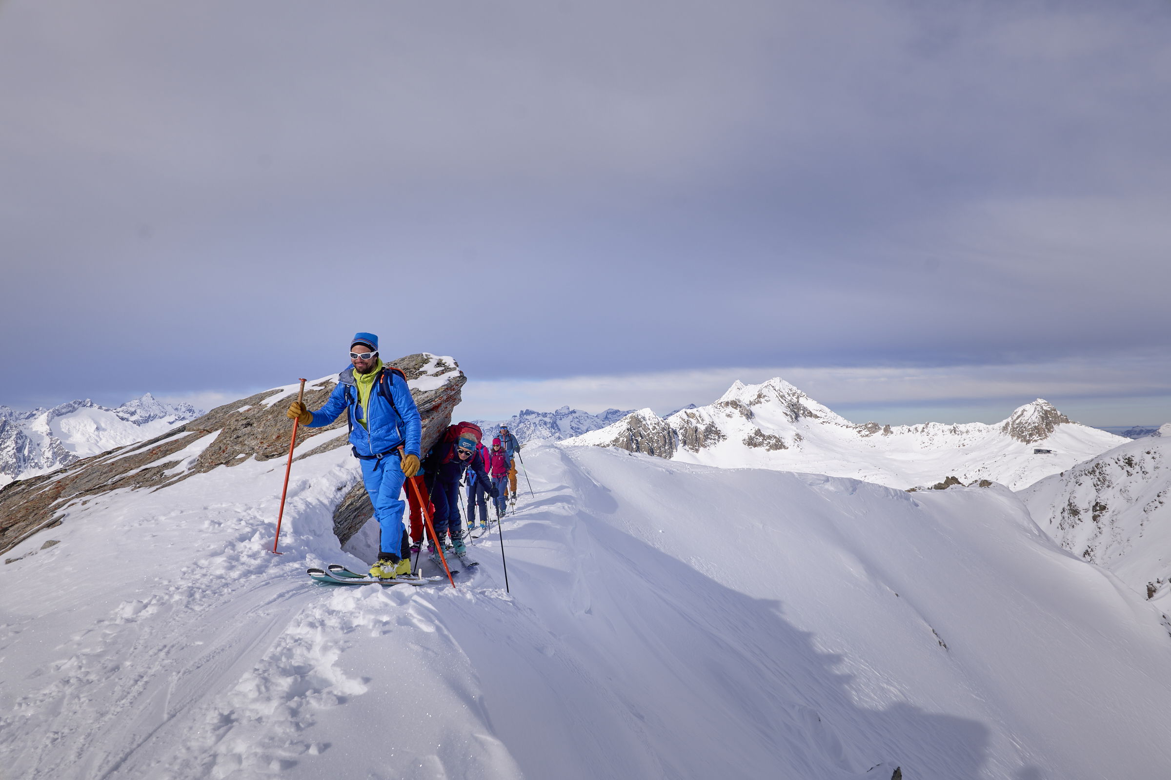 Skitouren und Yoga