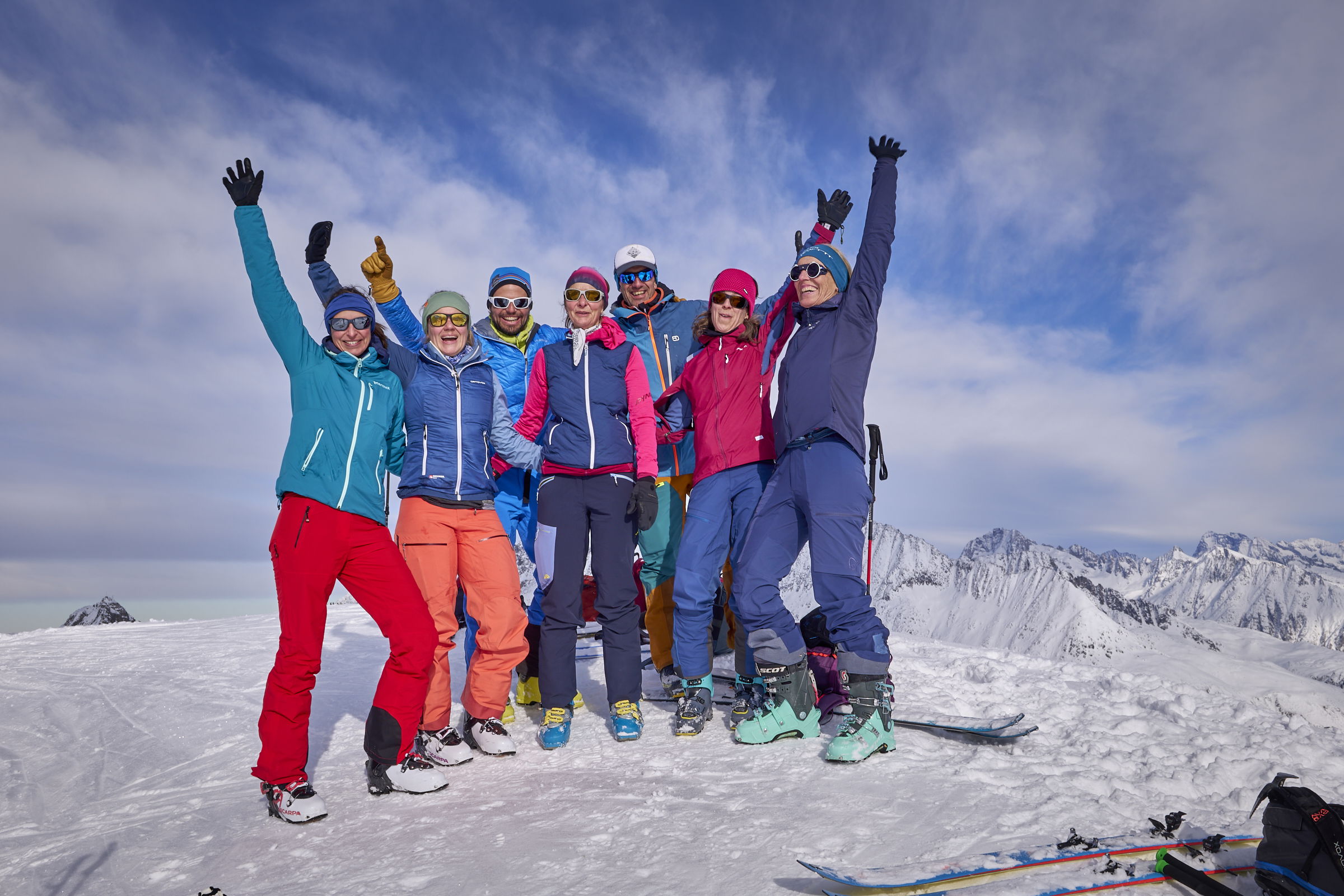 Skitouren und Yoga