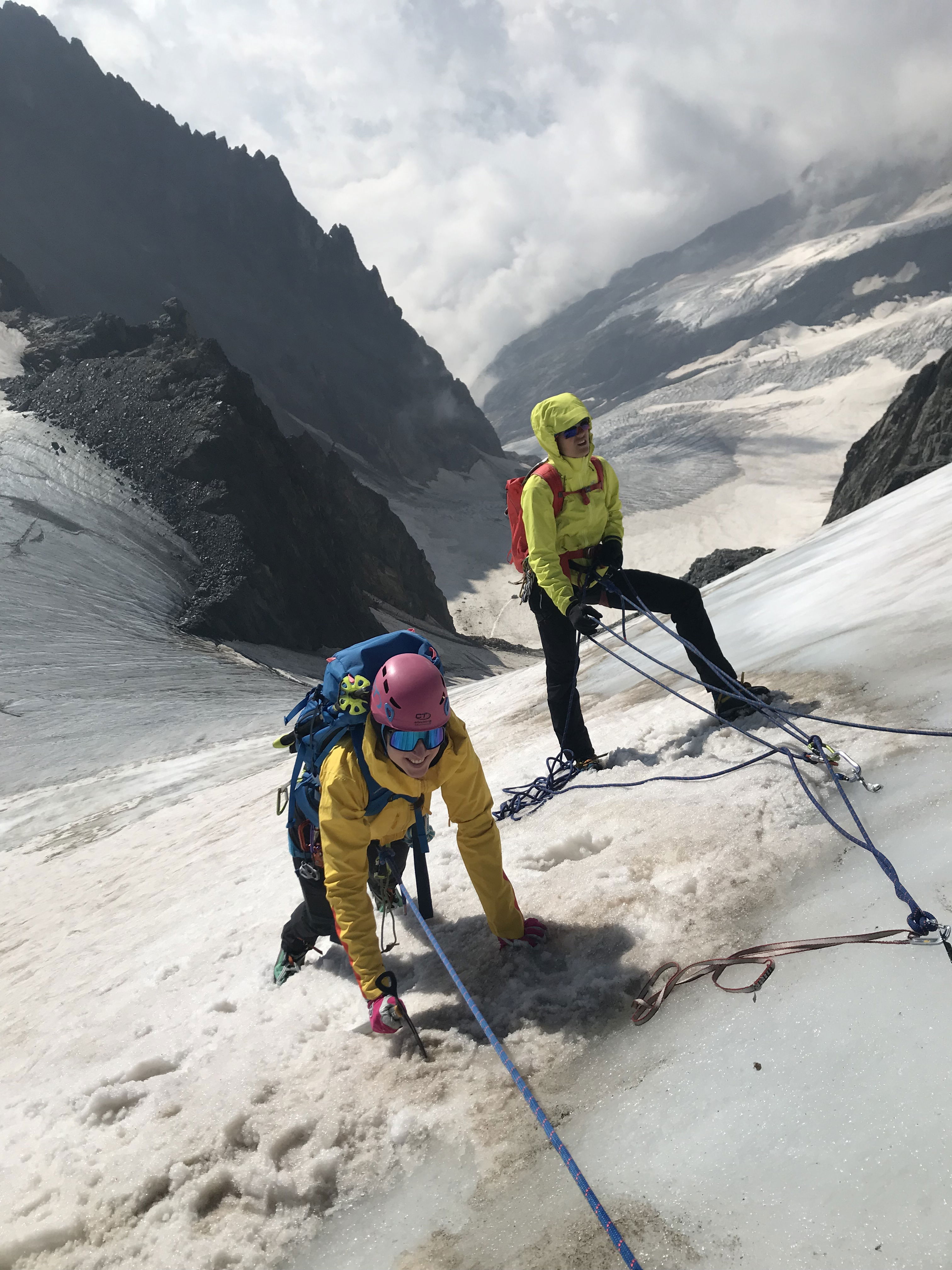 Bergsteigen Aufbaukurs
