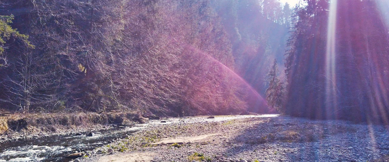 Flusswanderung