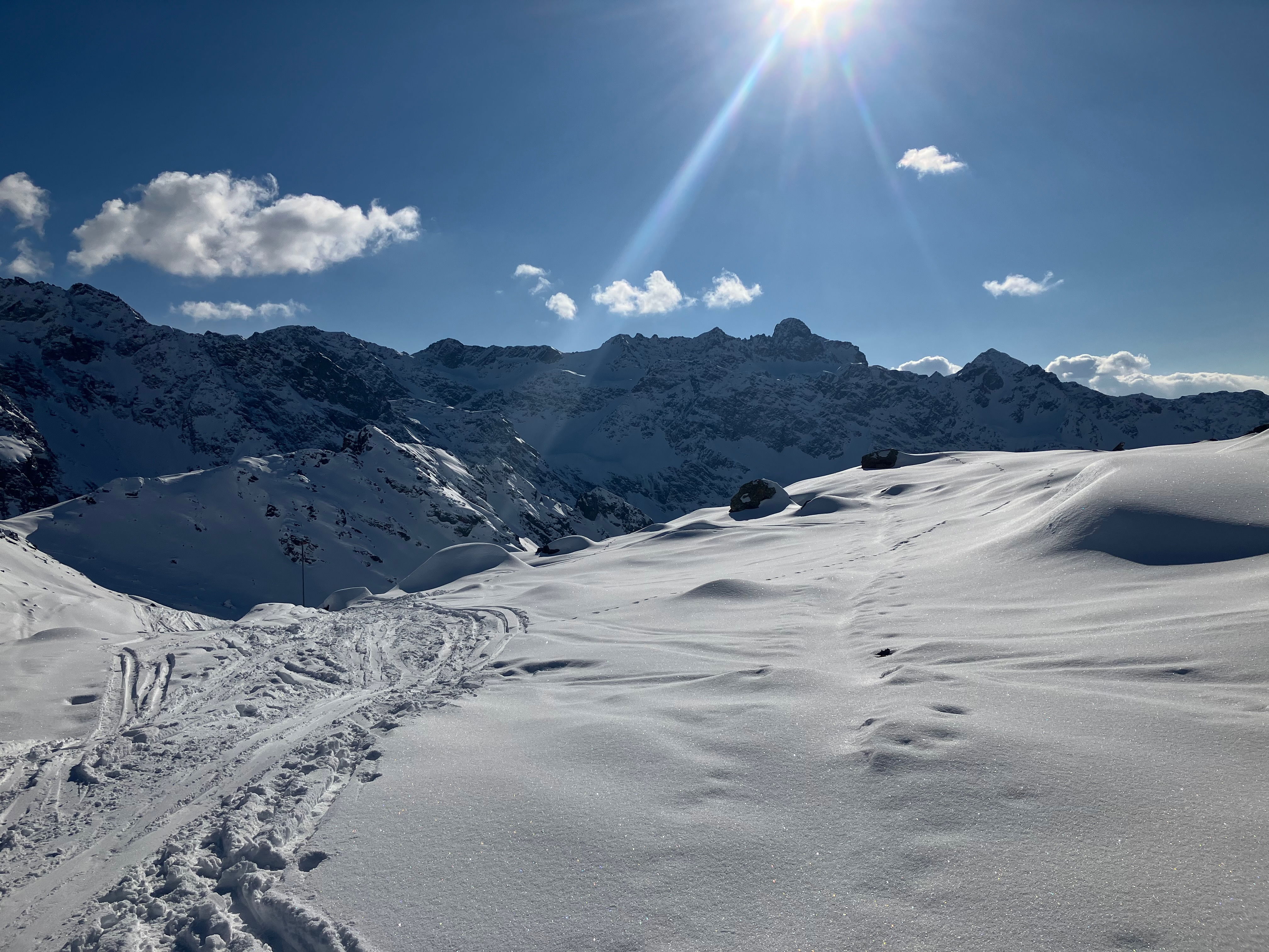 Aufstieg Silvrettahütte