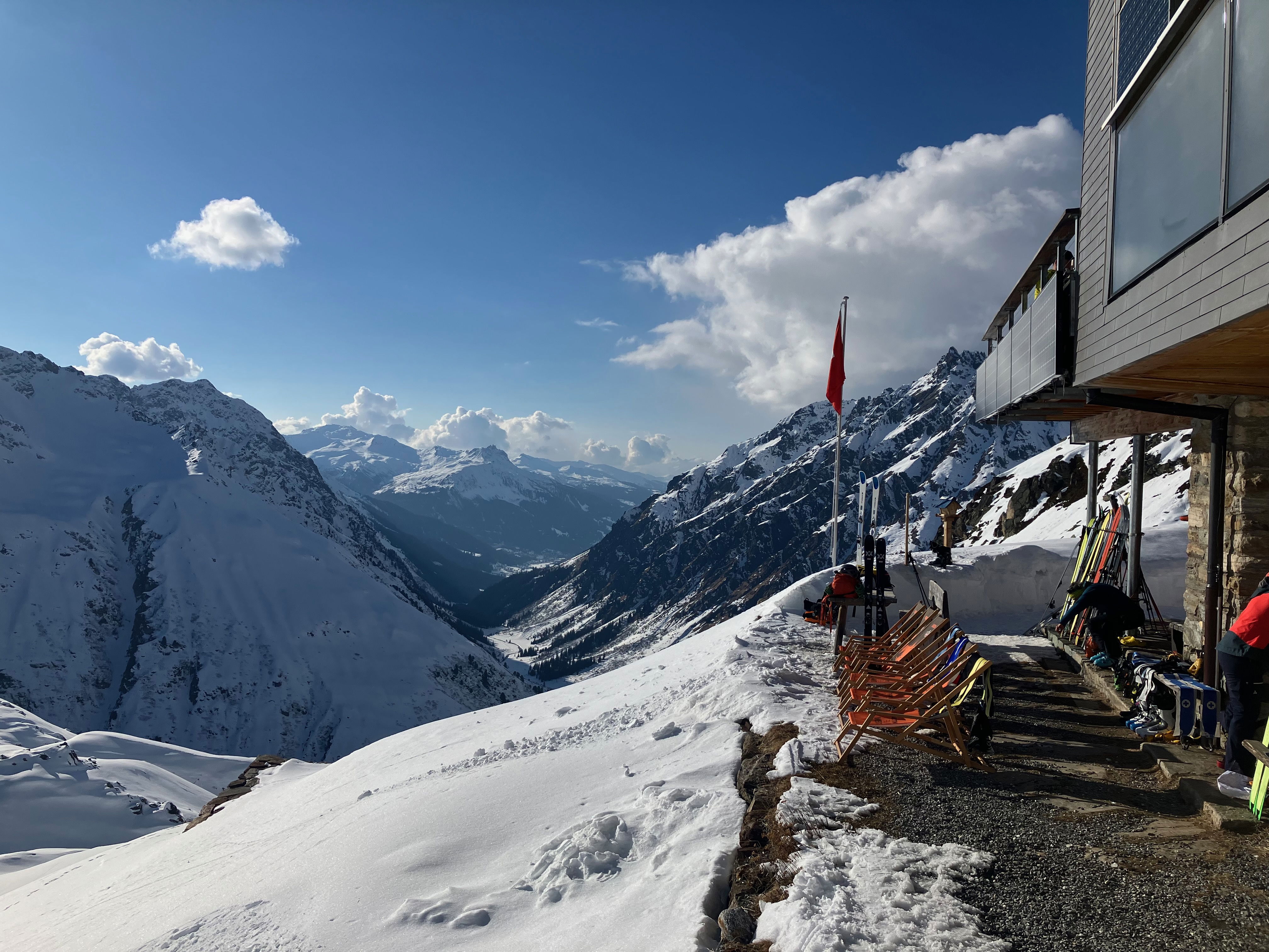 Silvrettahütte Richtung Klosters