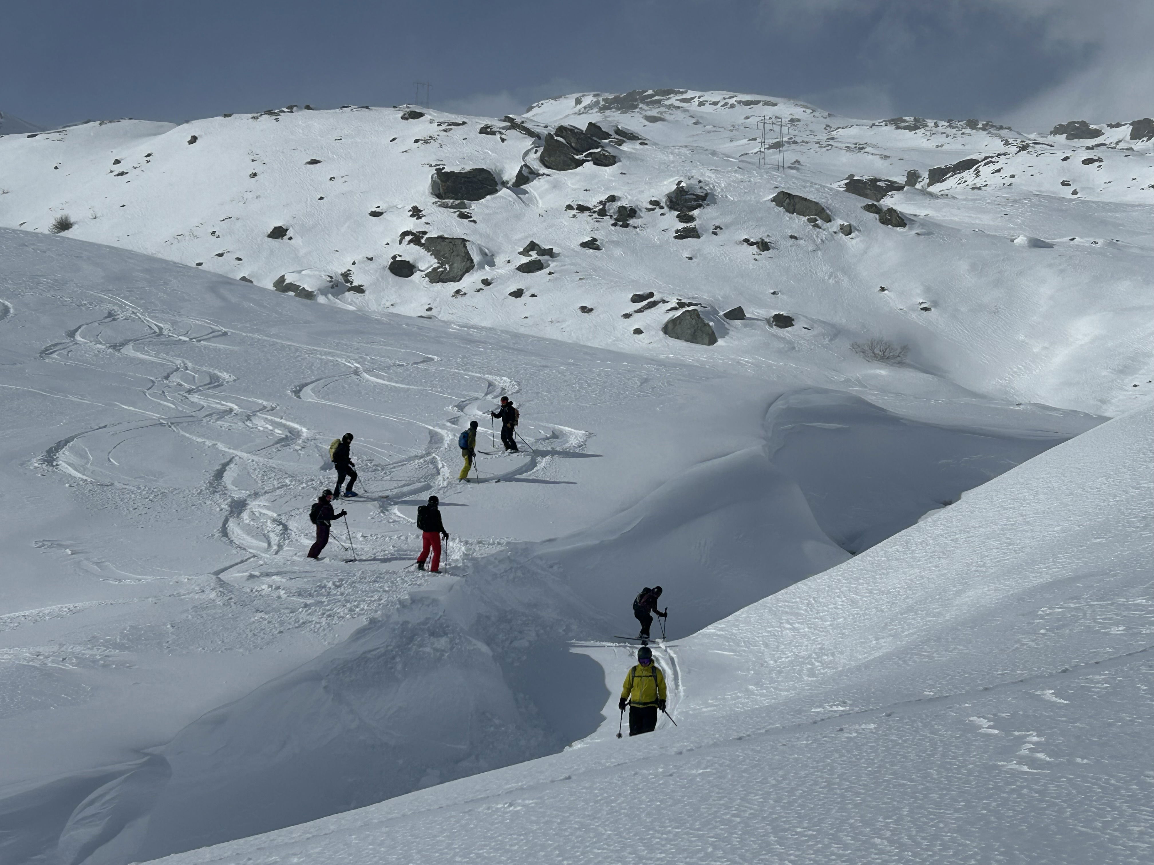 Einführungskurs mit Ski