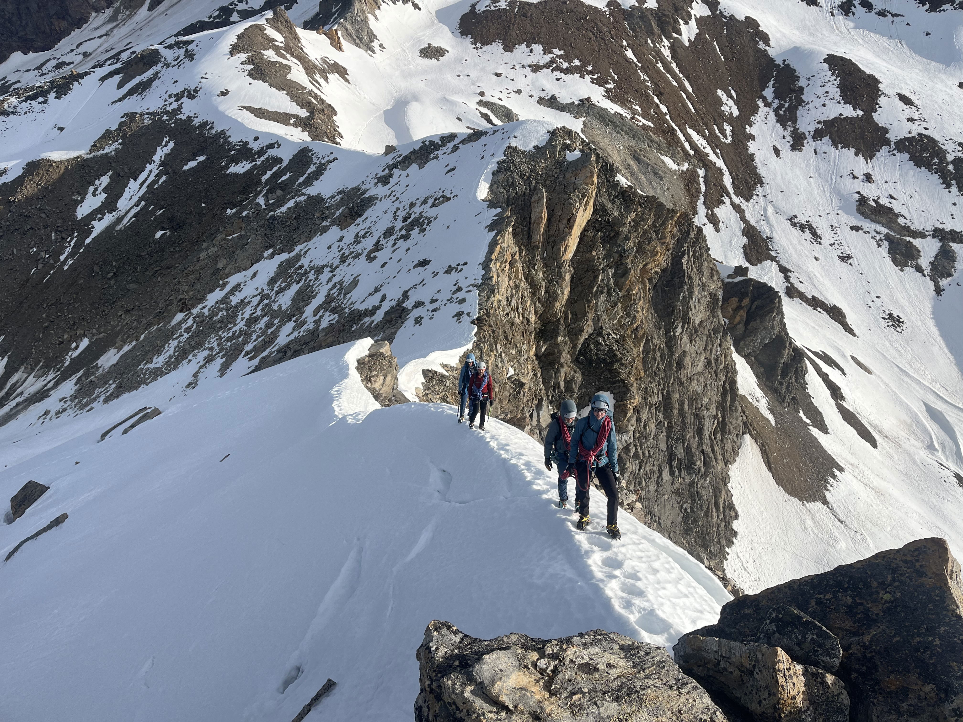 Bergsteigen Aufbaukurs