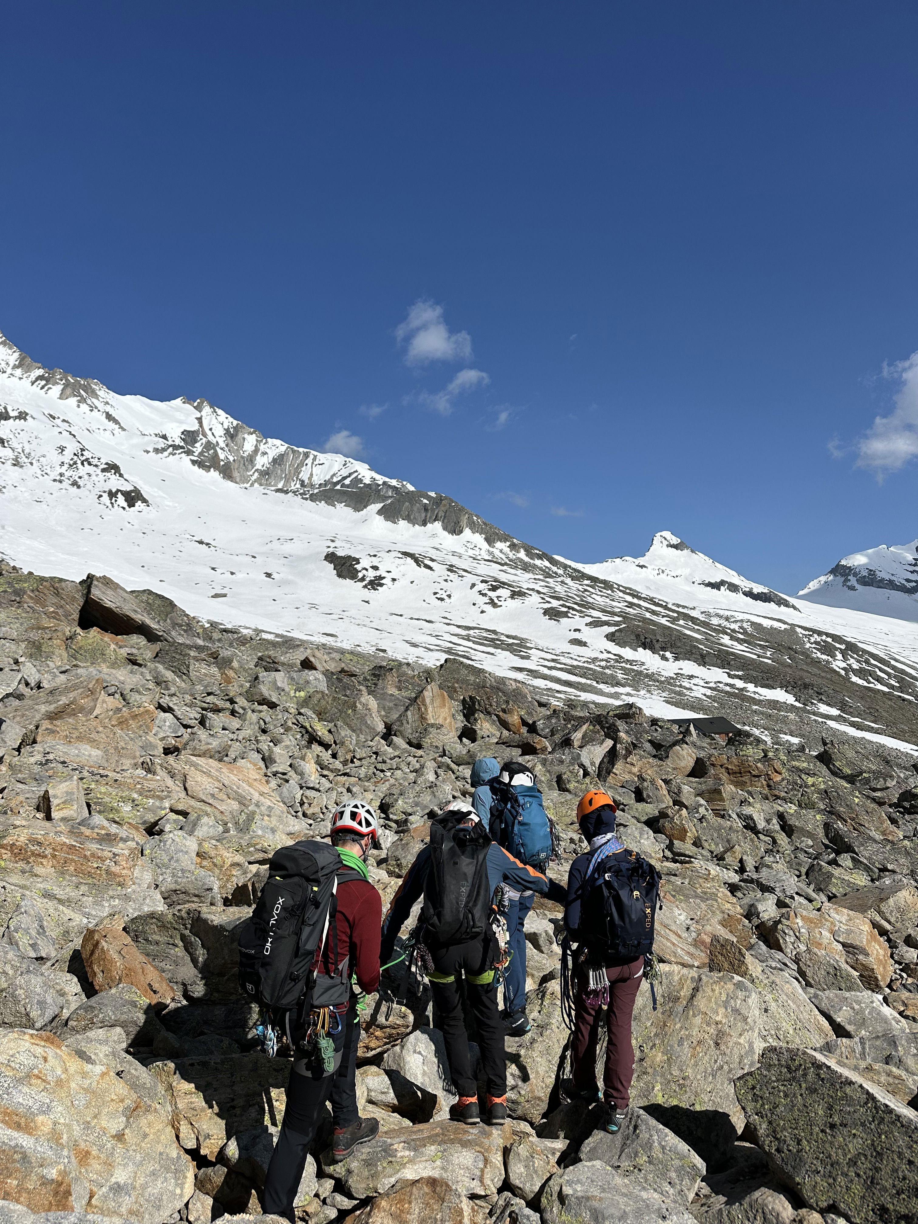 Bergsteigen Aufbaukurs