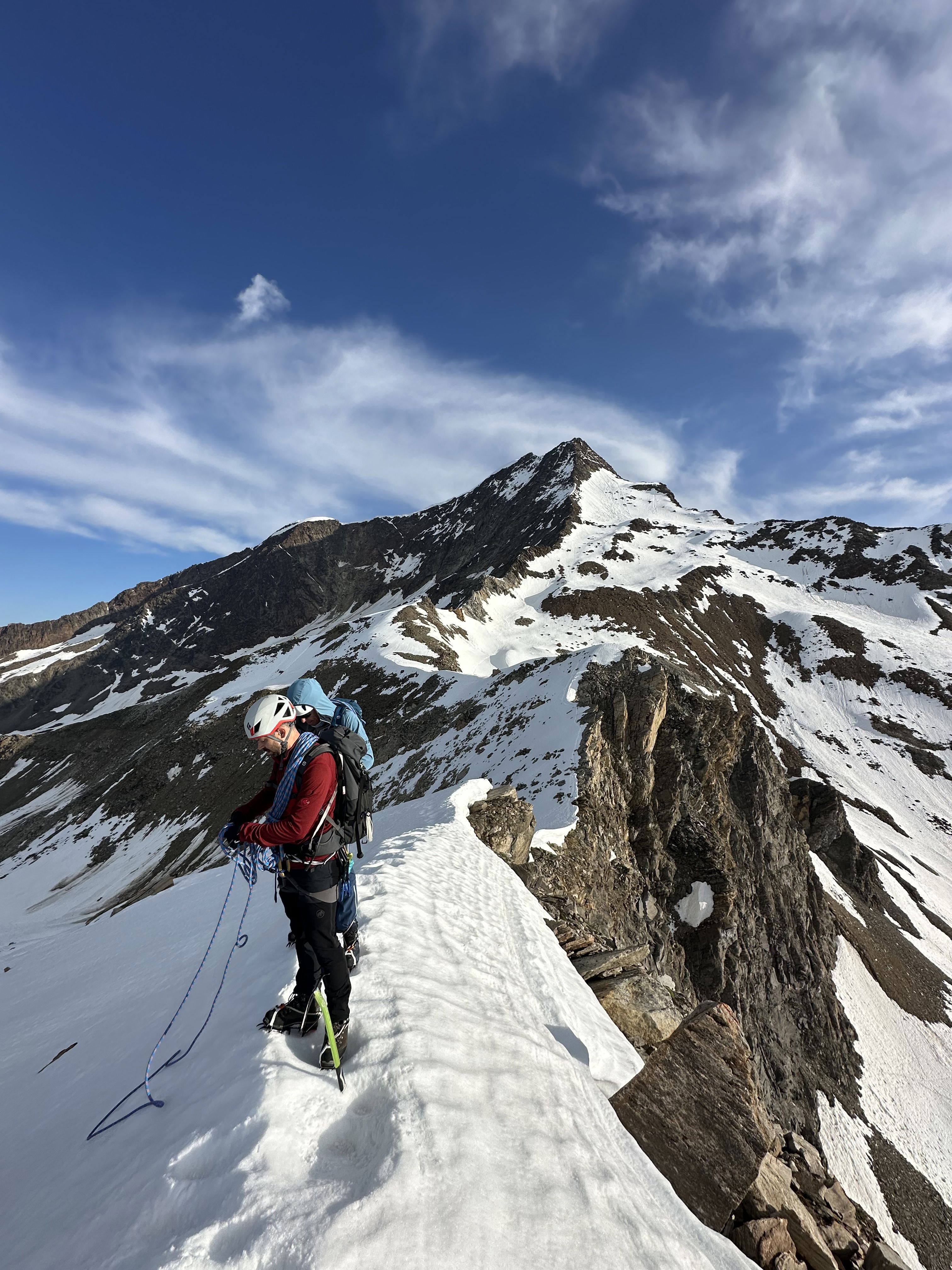 Bergsteigen Aufbaukurs