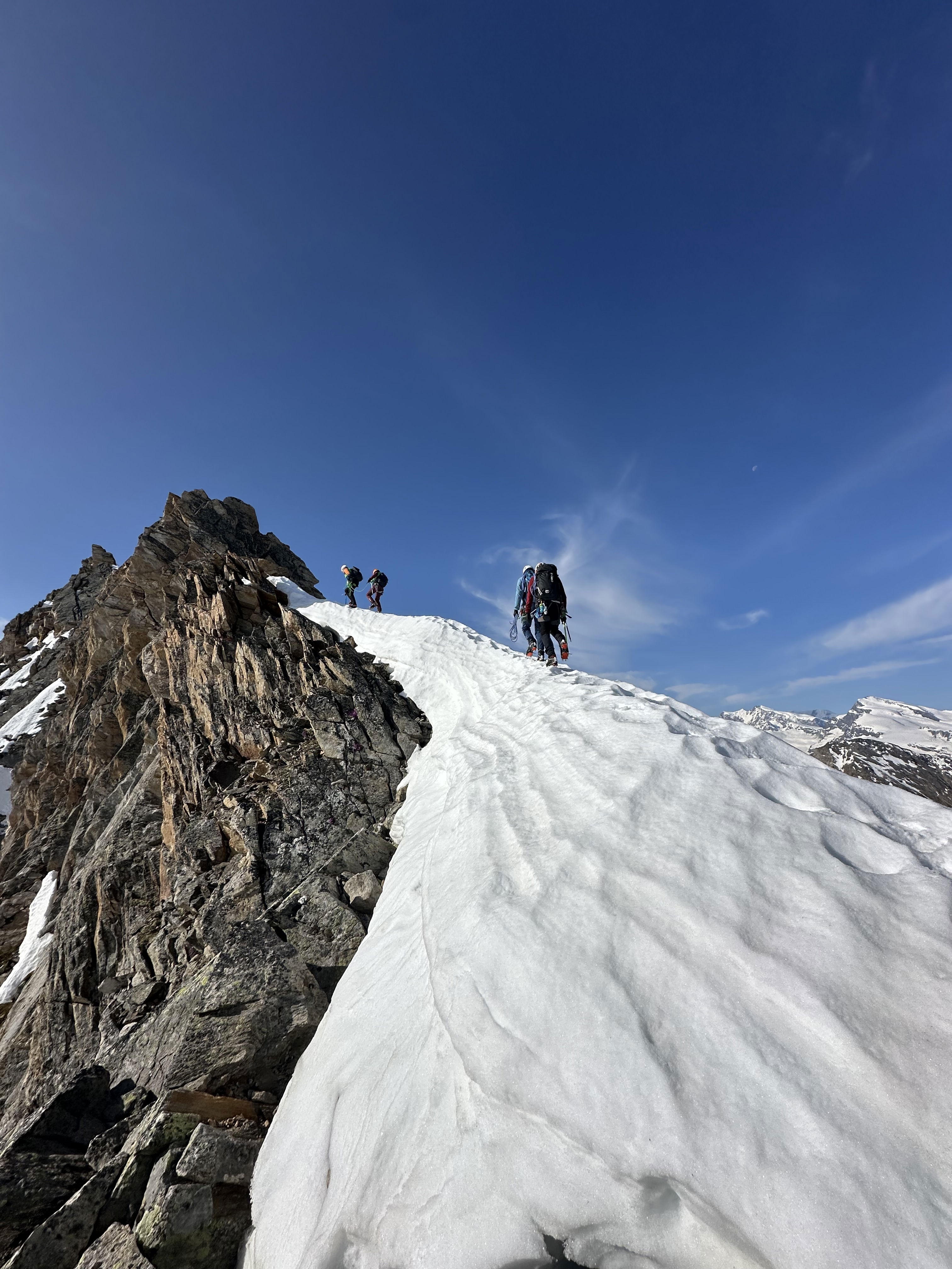 Bergsteigen Aufbaukurs