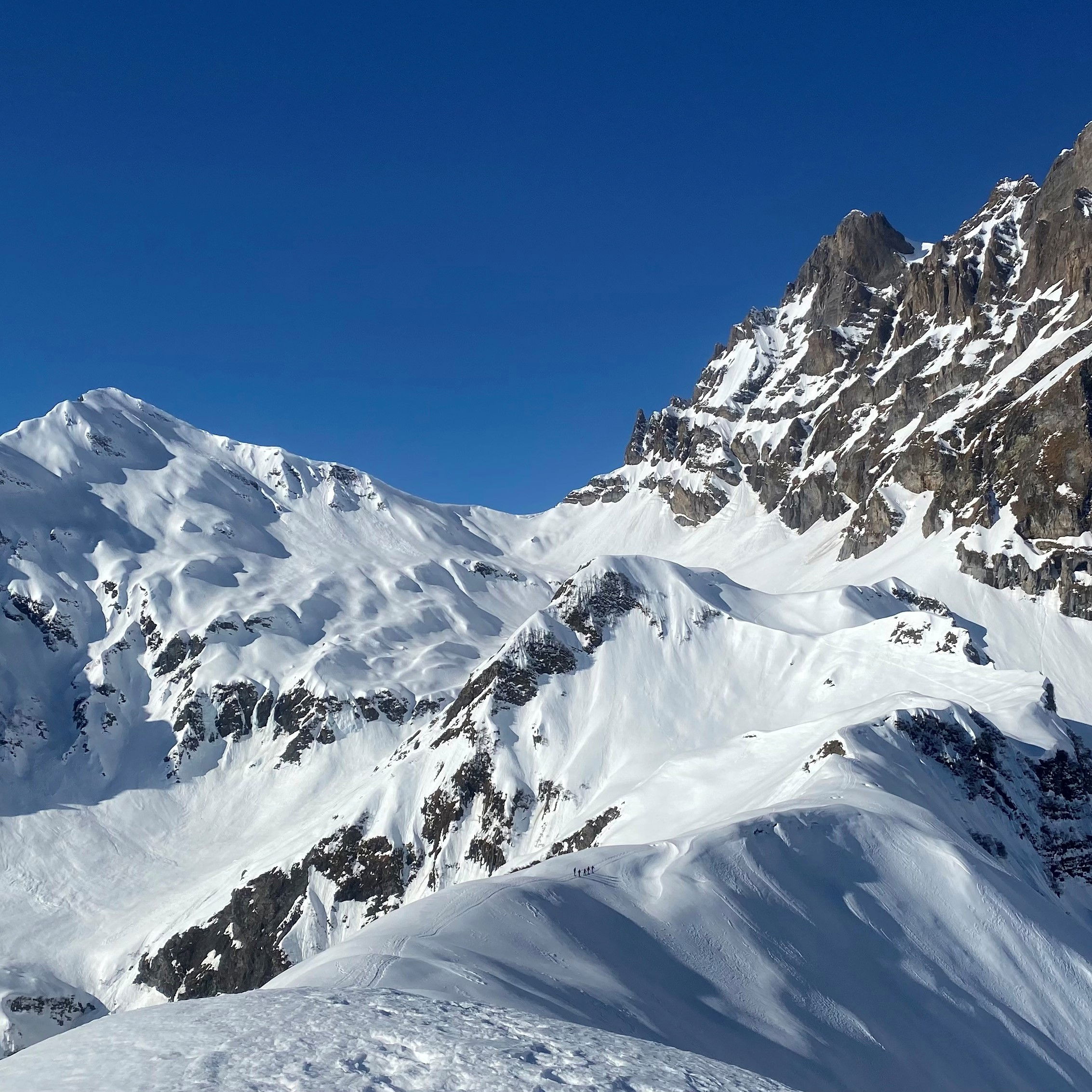 Abwechslungsreiche Schneeschuhtour zum