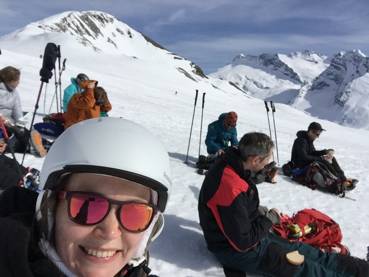 Schnuppertour mit Ski