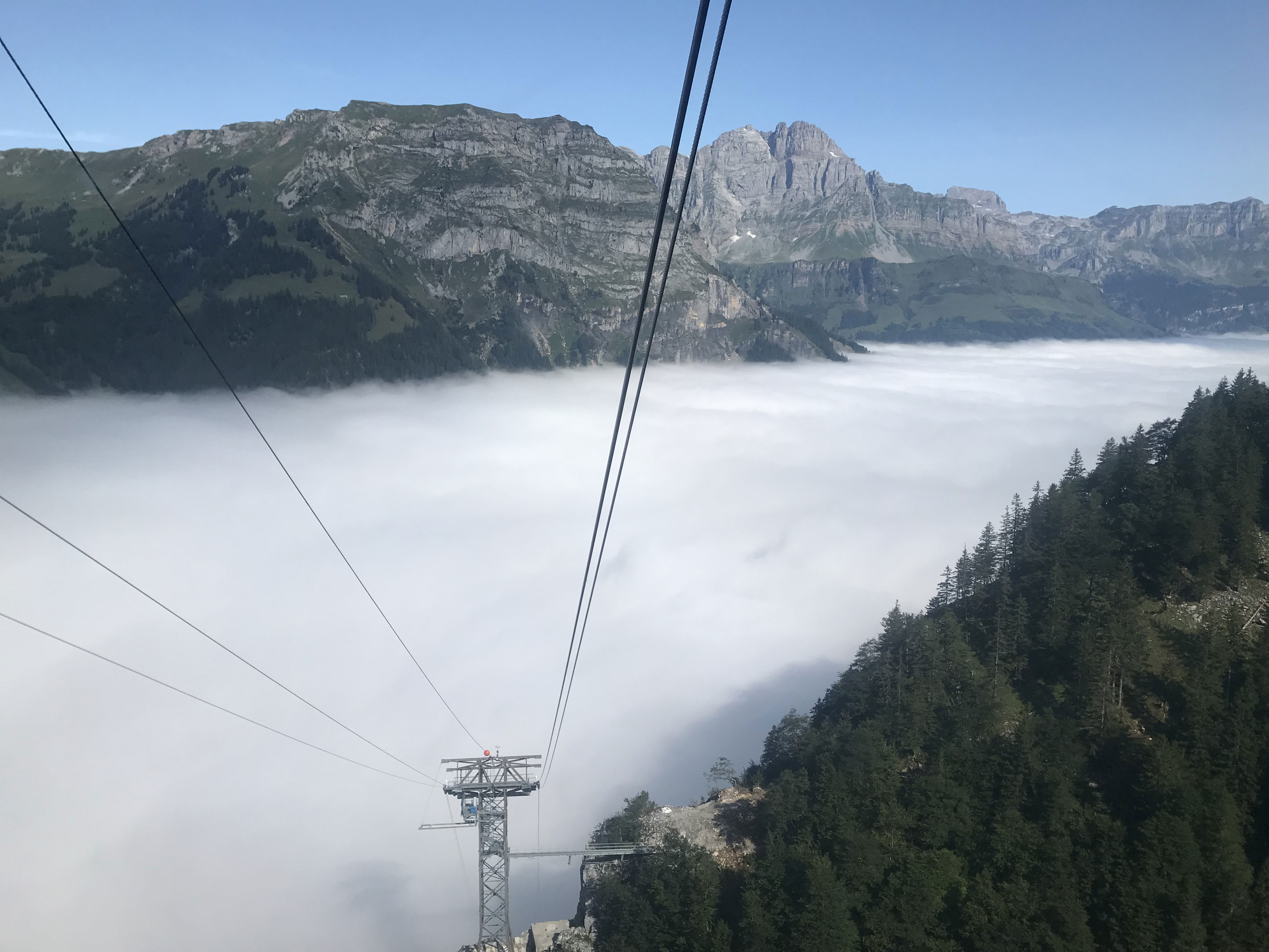 Bifertenstock Bänderweg: An der Grenze Glarner- /Bündnerland