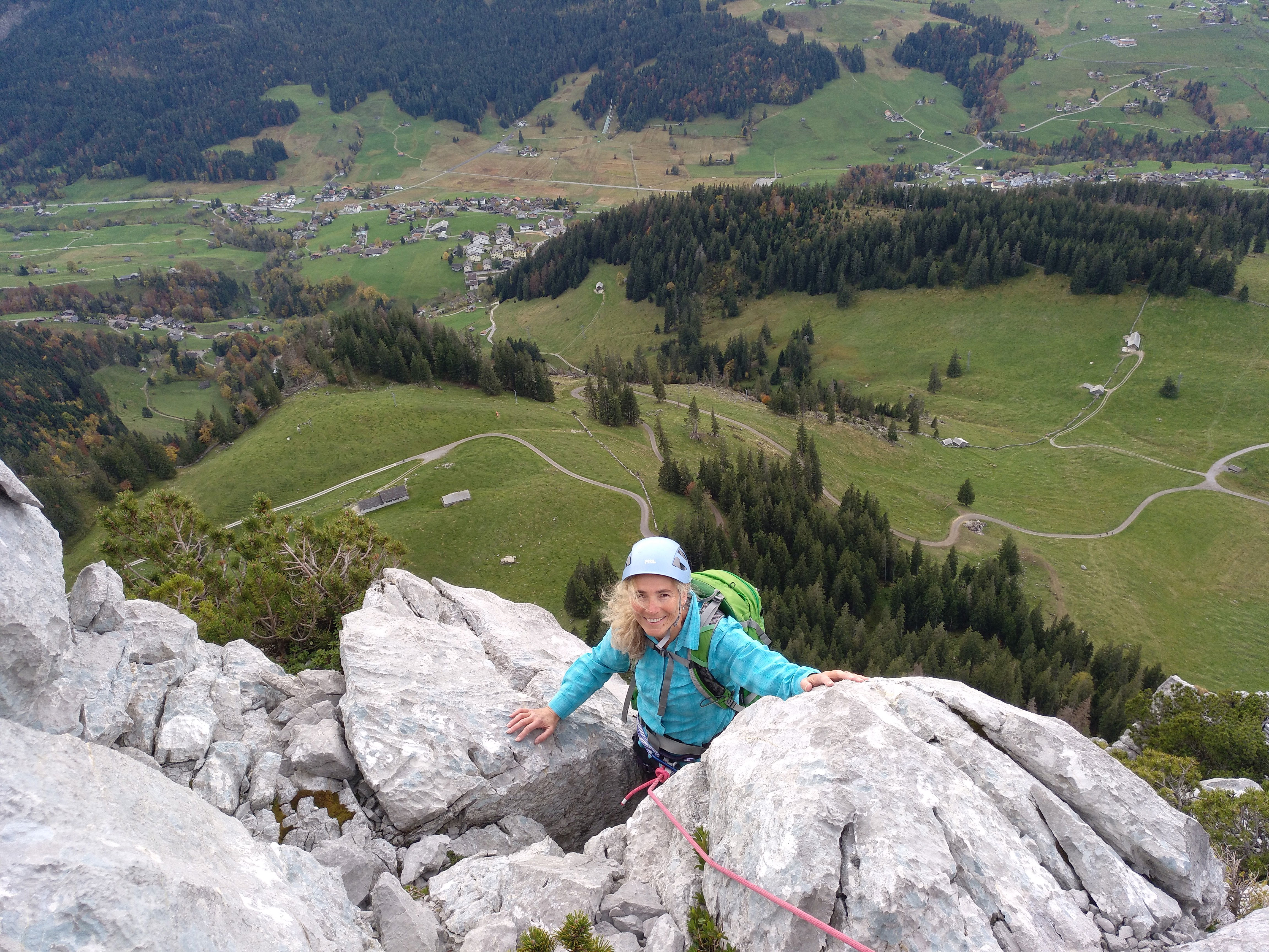 Klettertour Wildhuser Schafbergkante Wildhaus