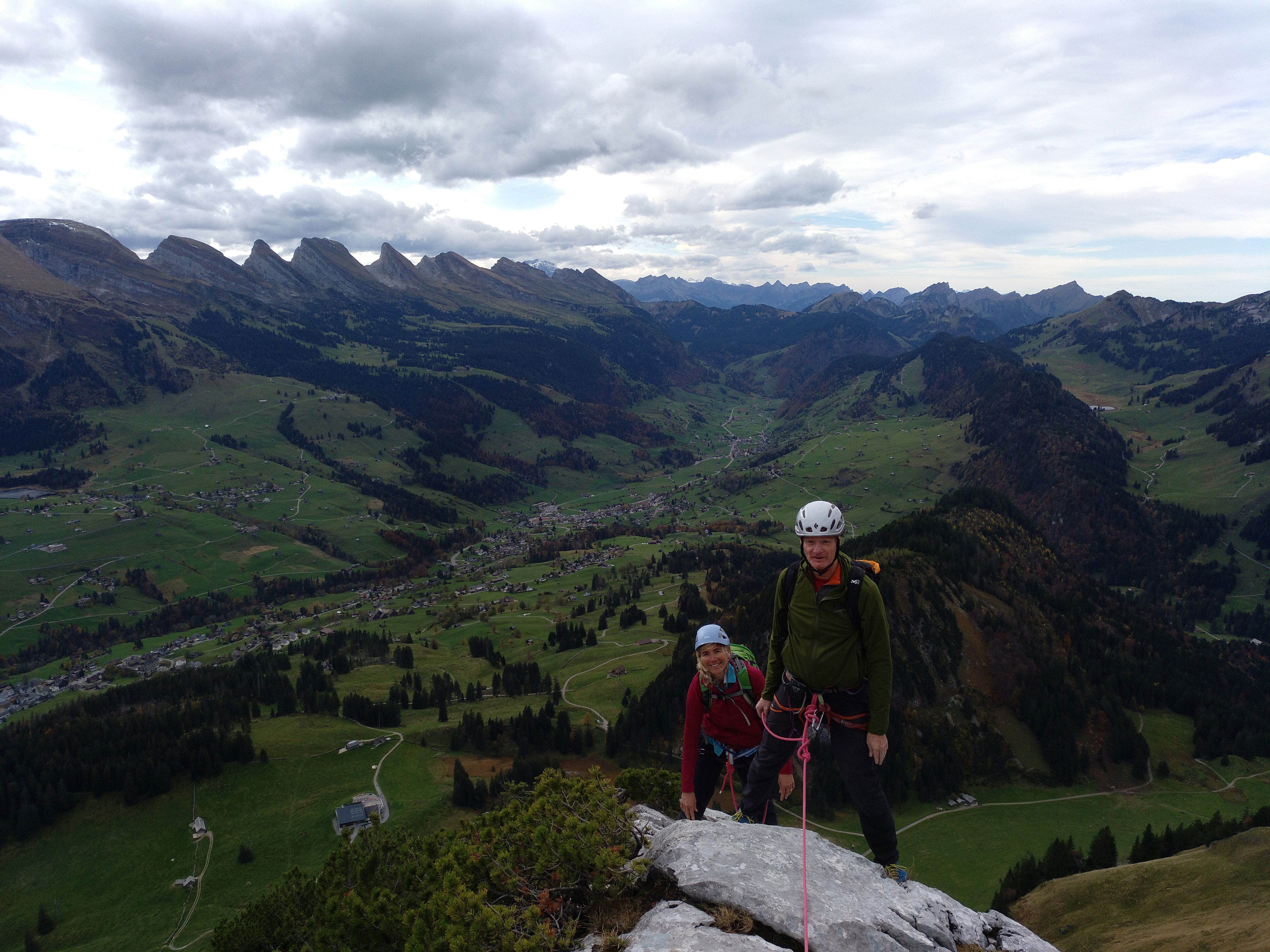 Klettertour Wildhuser Schafbergkante Wildhaus