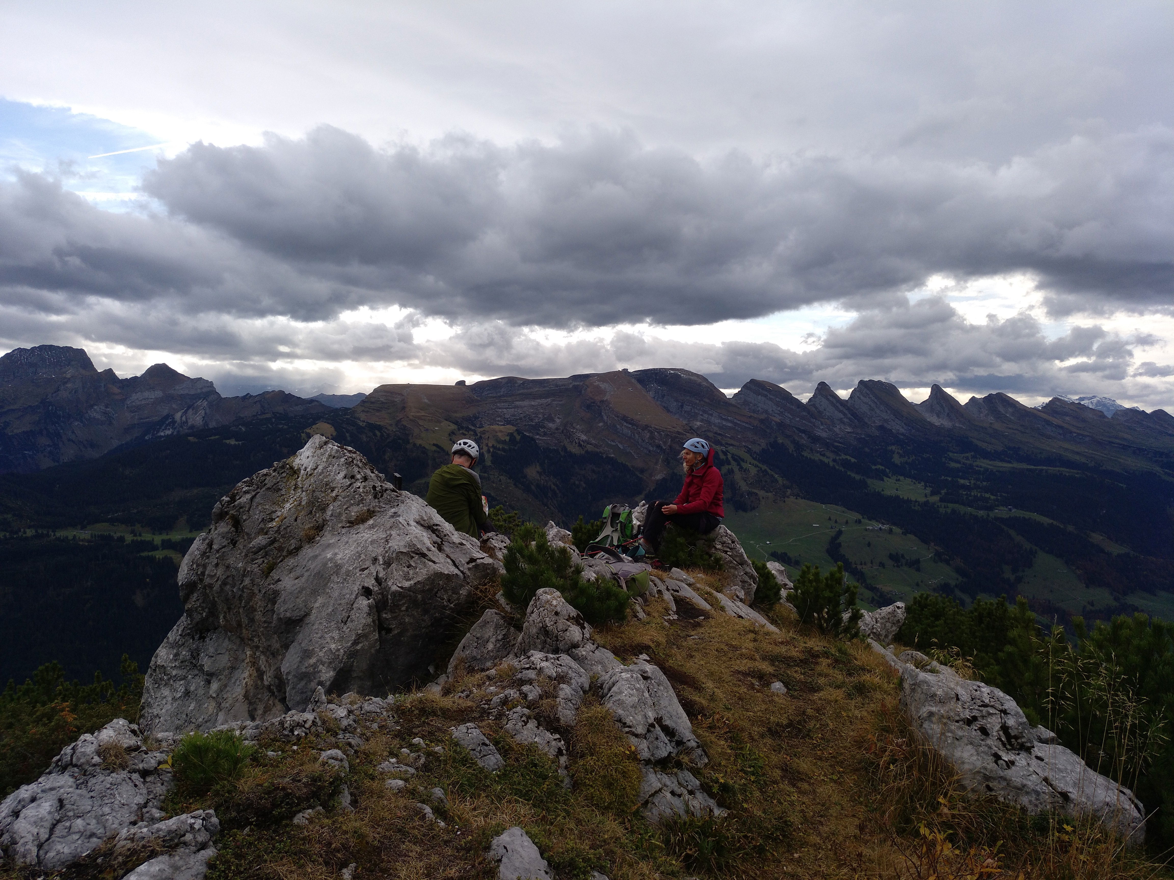 Klettertour Wildhuser Schafbergkante Wildhaus