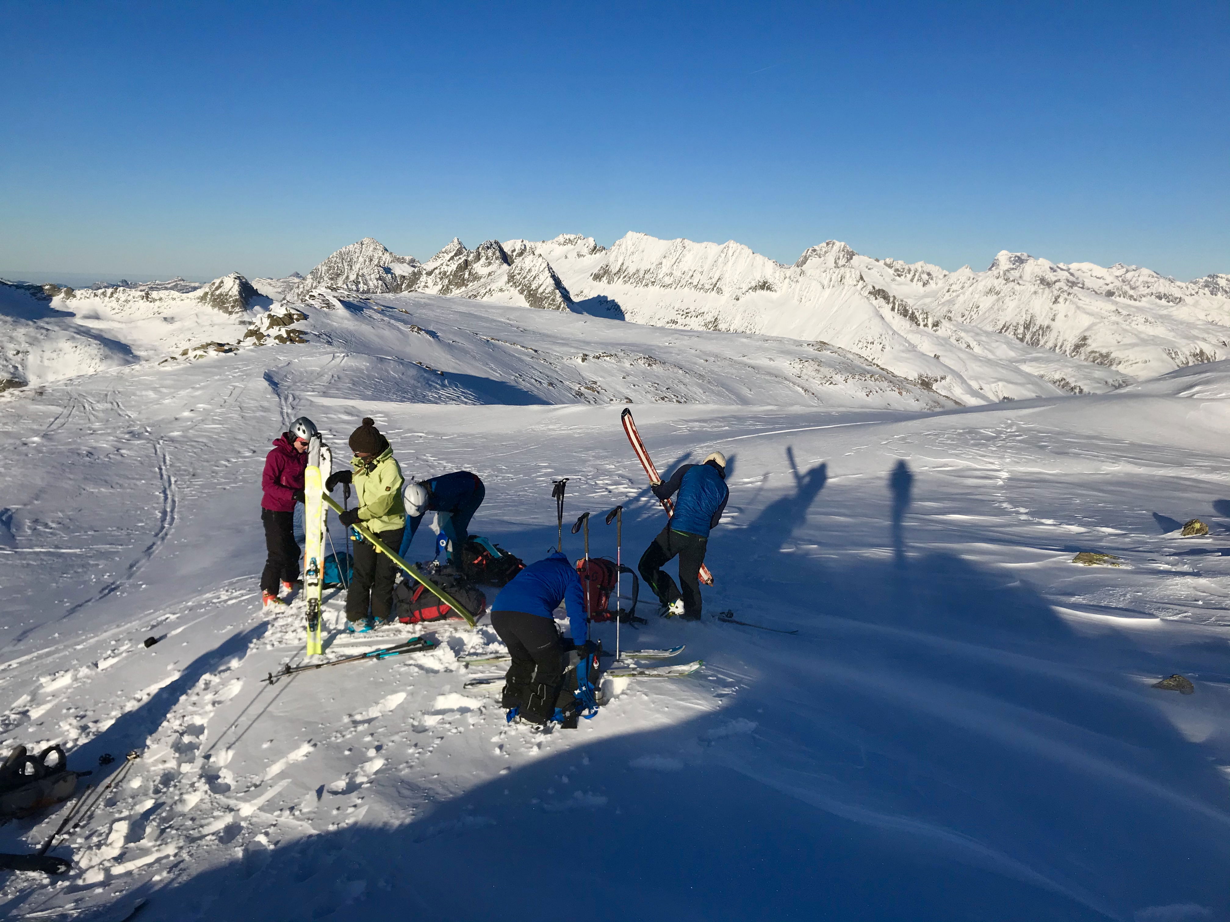 Sportliche Runde zur Rheinquelle Oberalppass