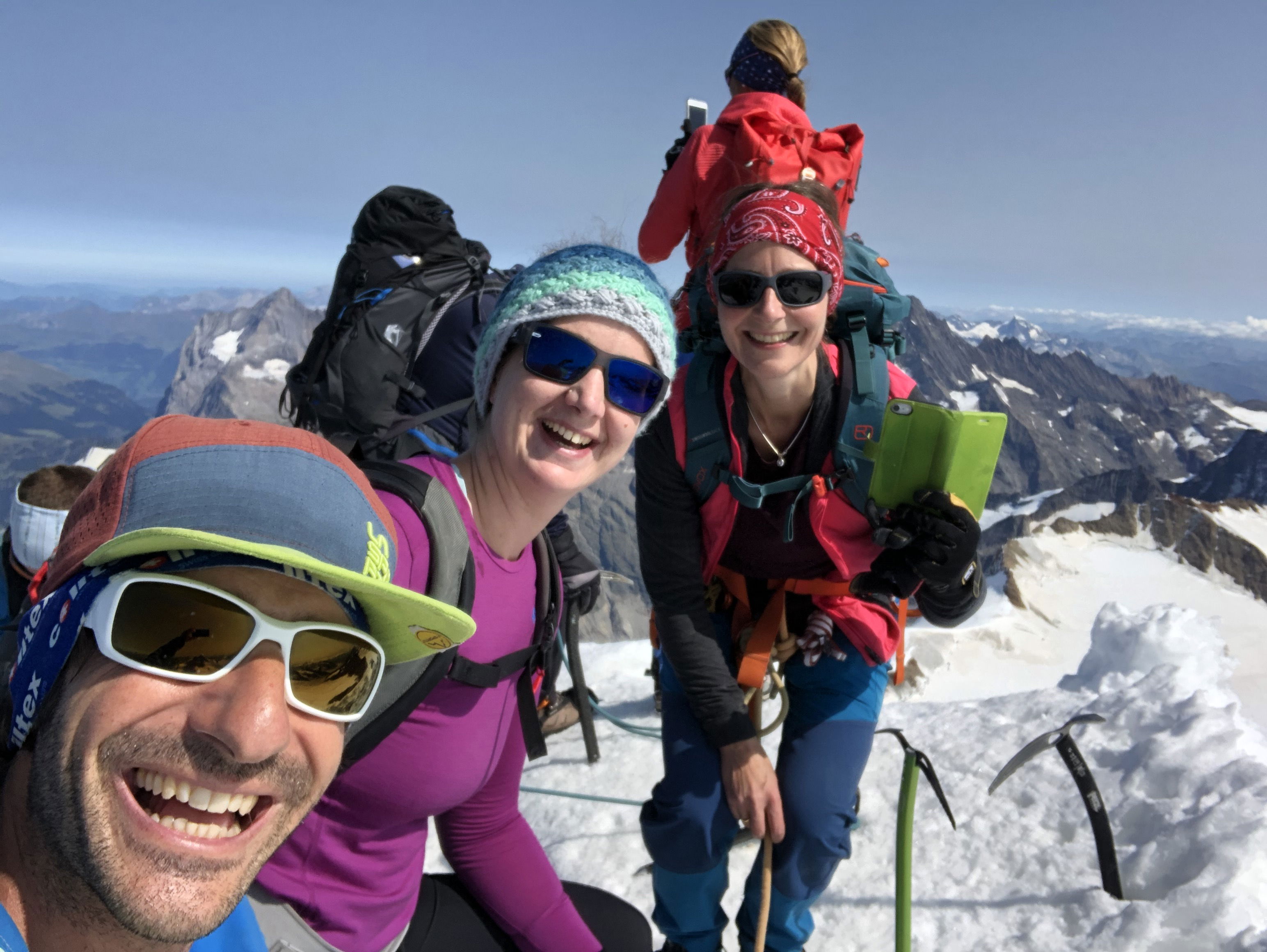 Tagestour Mönch Normalroute