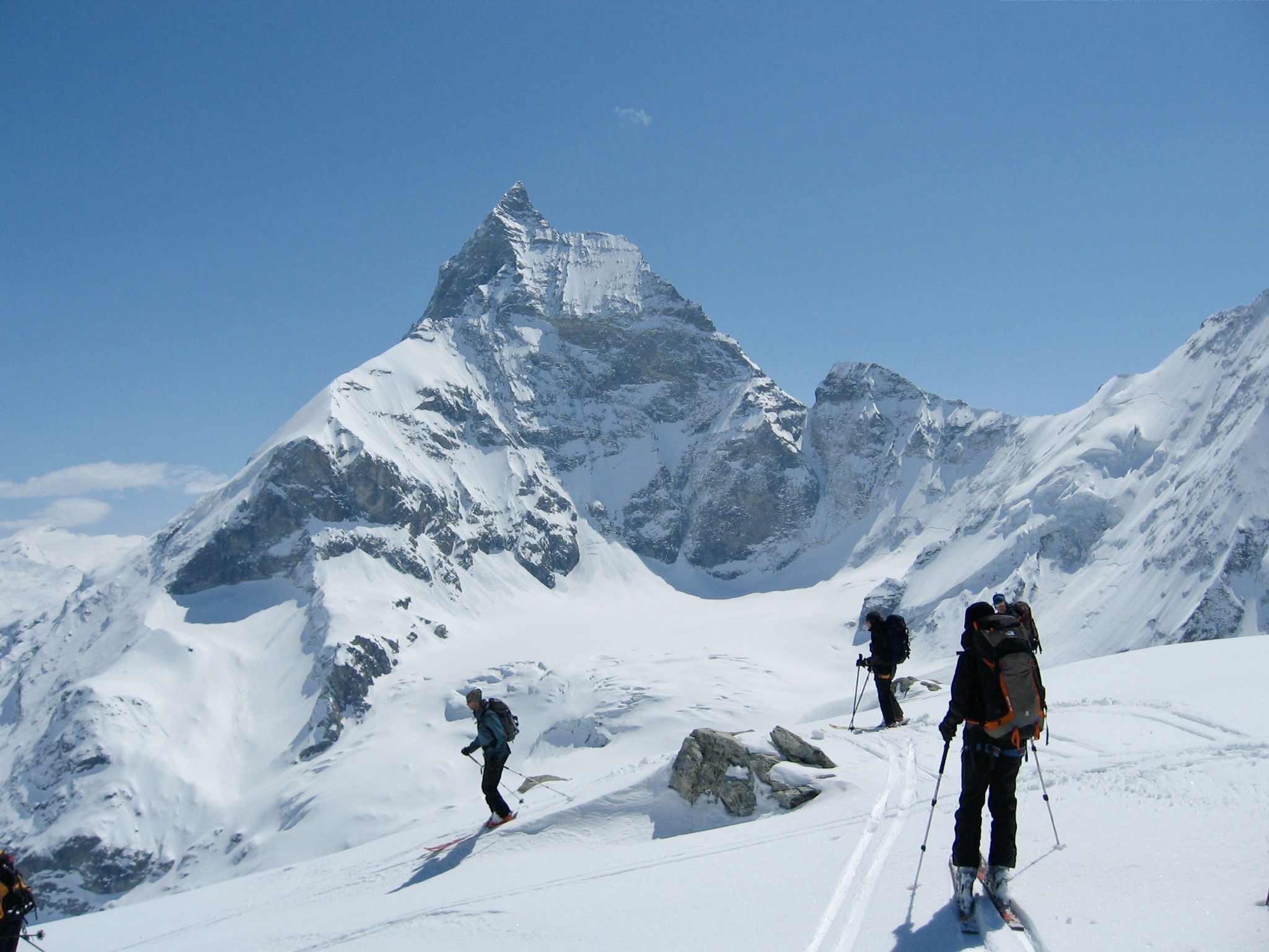 ...und zum Abschluss noch eine traumhafte Abfahrt nach Zermatt!