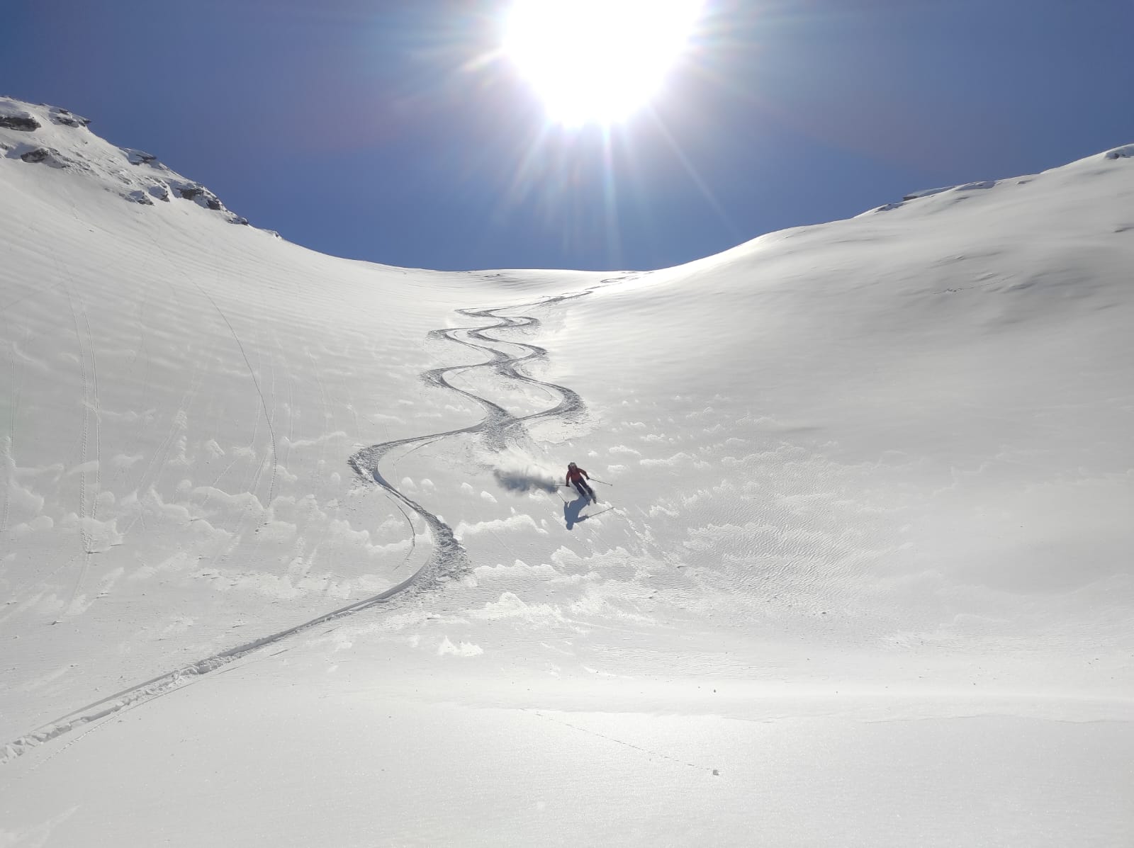 Neuschnee- und Sonnensafari im Lötschental